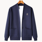 Cardigan homme en tricot à coupe droite - Einar