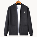 Cardigan homme en tricot à coupe droite - Einar