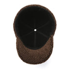 Casquette homme effet cuir oreillettes polaire chaude hiver - Mauro