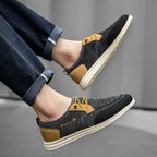 Chaussures homme maille respirante détails camel semelle légère - Weston