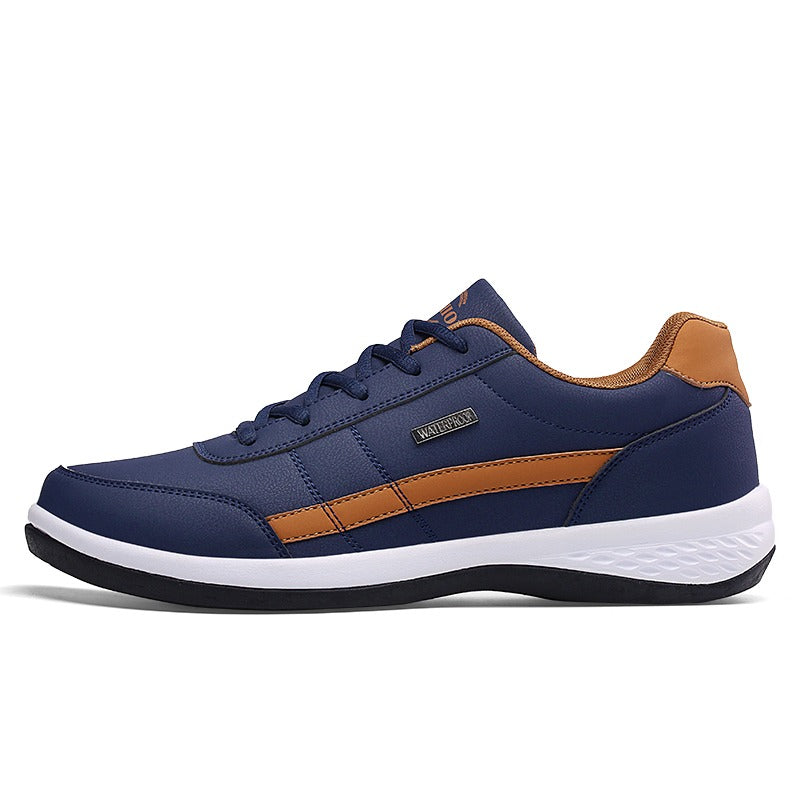 Chaussures homme basse lacets bande latérale contrastée - Weston