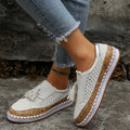 Mocassins femme plats glands décoratifs semelle liège - Madison
