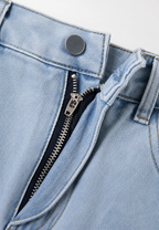 Jean femme taille basse, jambes larges et longues - Kerstin