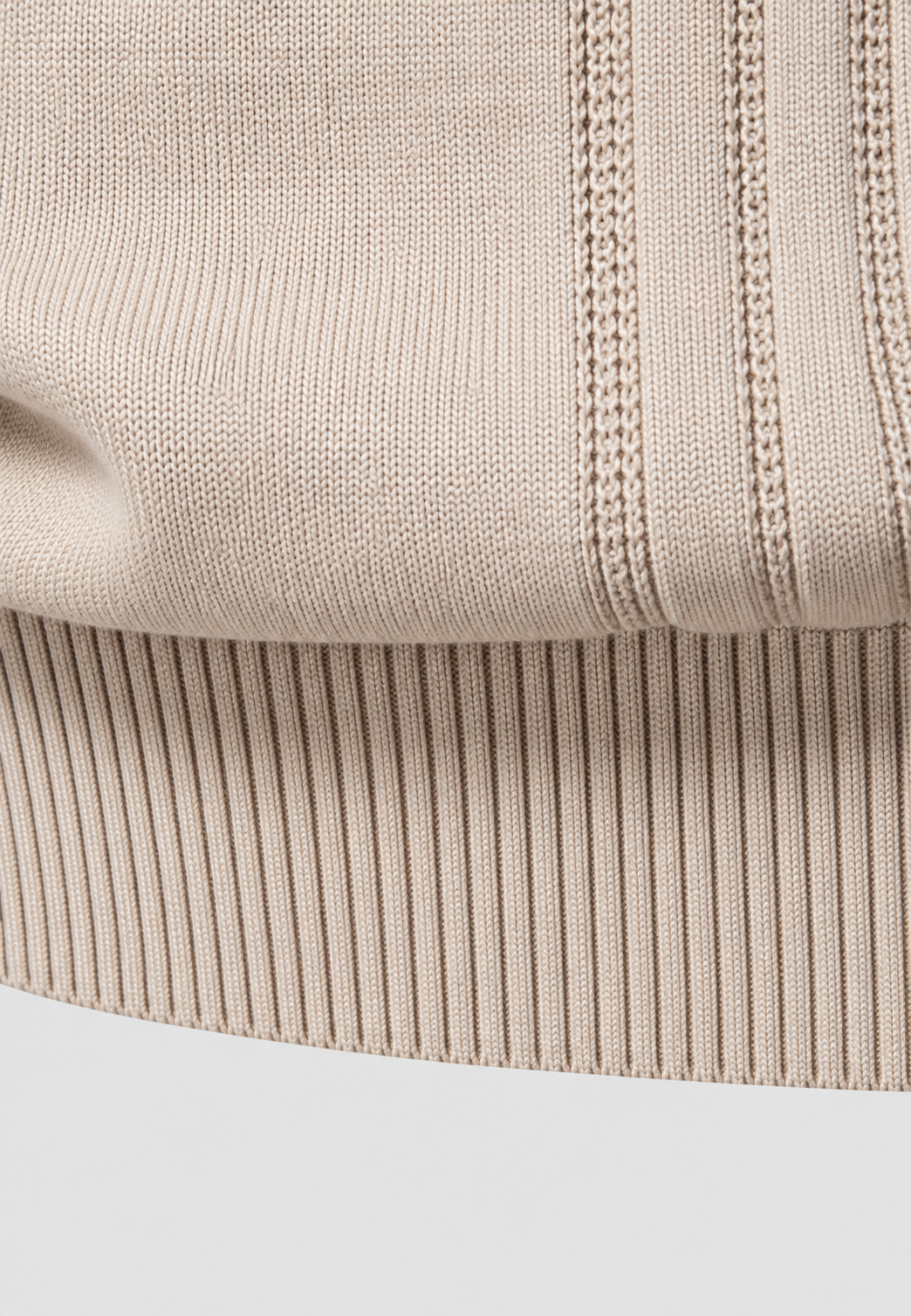 Pull homme col rond maille à carreaux motif tricoté - Simon