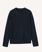 Pull homme col rond maille fine manches longues léger - Ciro