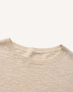 Pull homme col rond maille fine manches longues léger - Ciro