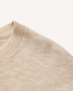 Pull homme col rond maille fine manches longues léger - Ciro
