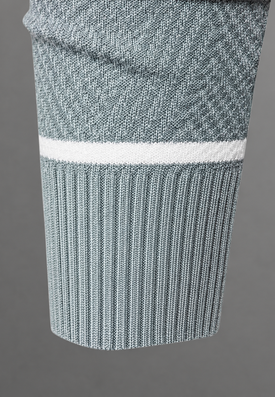 Pull homme col rond rayé maille texturée graphique - Tobias