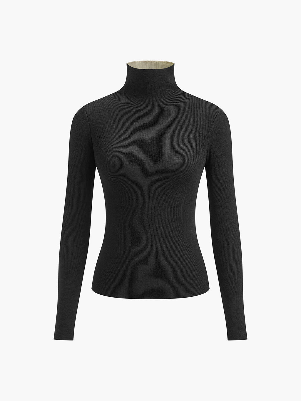 Pull homme col roulé manches longues chaud classique - Maren