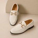 Mocassins homme boucle métallique style classique bureau - René