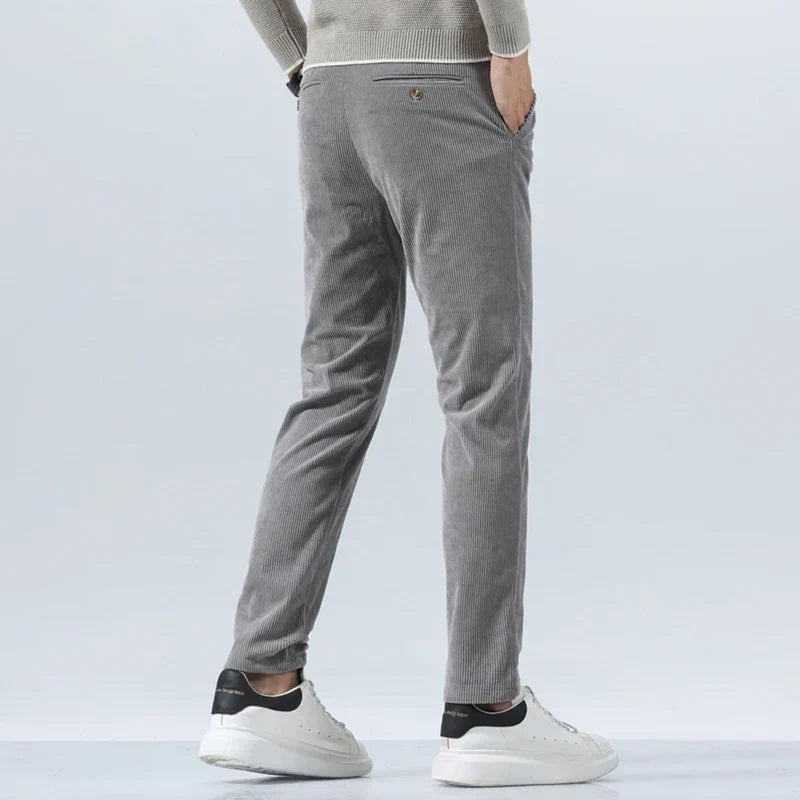 Pantalon velours côtelé homme pinces poches latérales - Corvin
