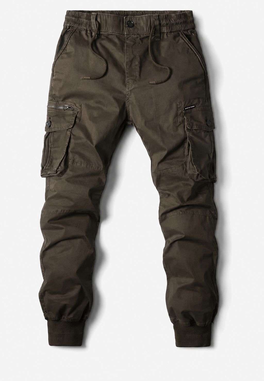Pantalon jogger cargo homme multiples poches fermeture éclair - Nicolai