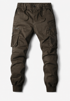 Pantalon jogger cargo homme multiples poches fermeture éclair - Nicolai