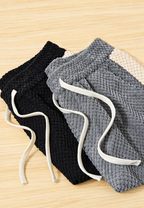 Pantalon jogging homme velours côtelé coupe ample bande latérale - Dorian