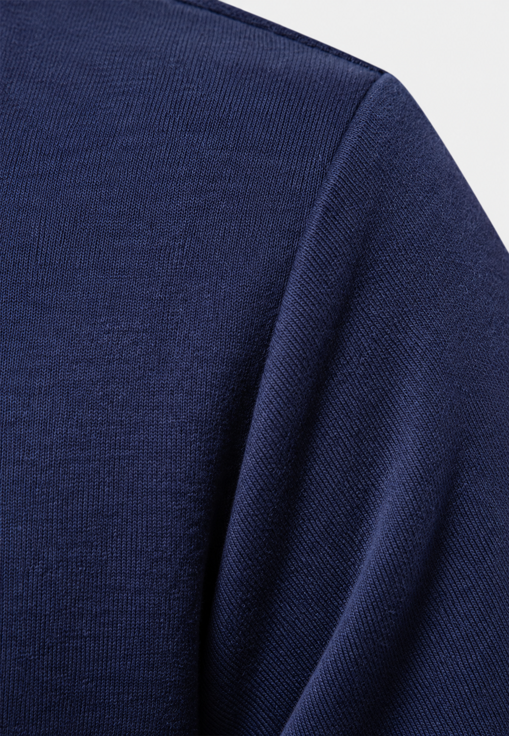 Polo homme manches longues col contrasté boutonnage court - Cassian