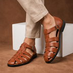 Sandales homme élégantes lanières boucle réglable été - Lennard
