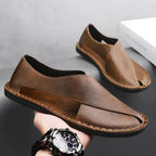 Sandales homme bout fermé bride croisée été confort - Andi