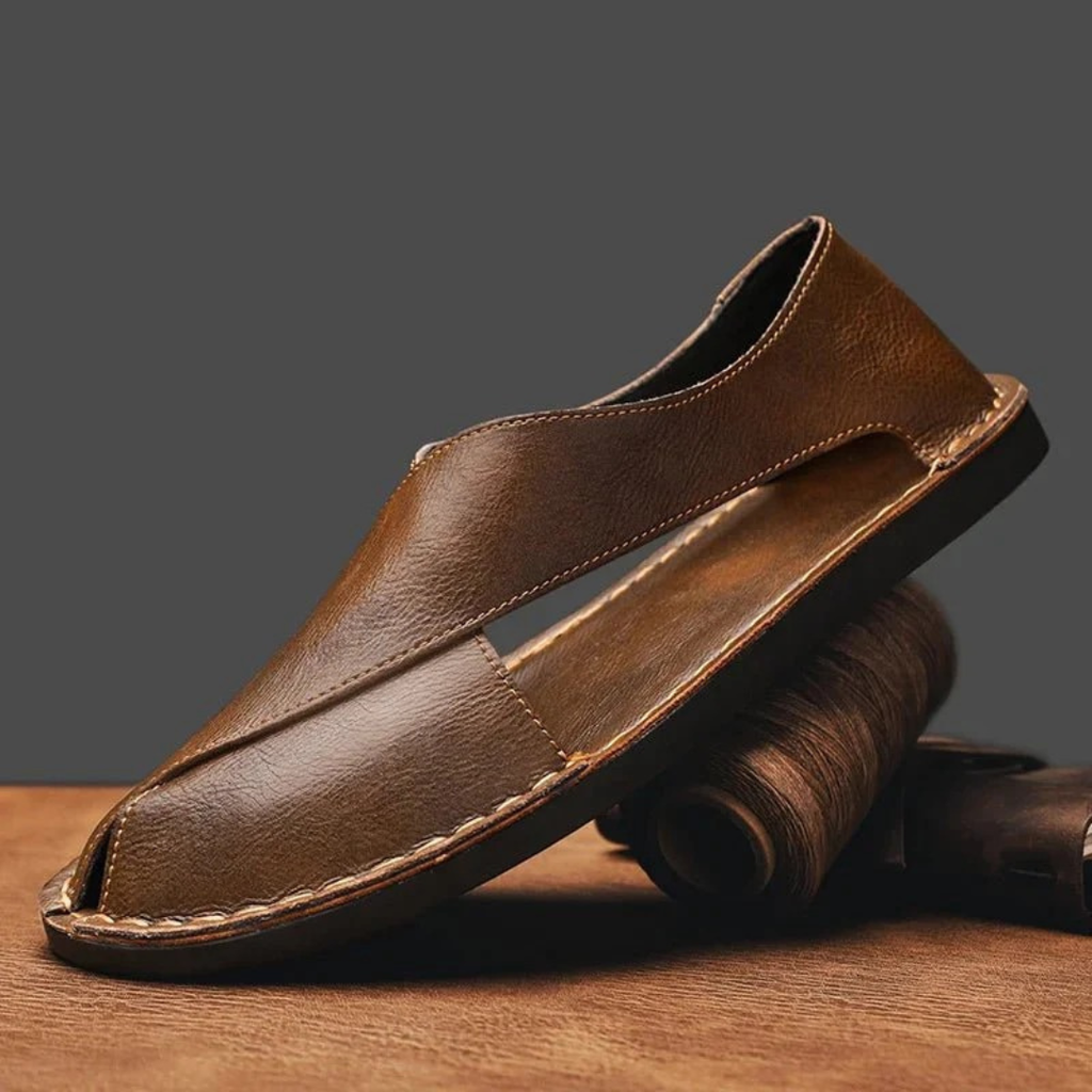 Sandales homme bout fermé bride croisée été confort - Andi
