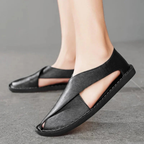 Sandales homme bout fermé bride croisée été confort - Andi