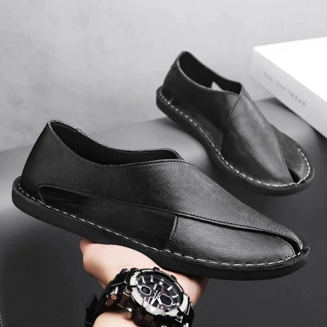 Sandales homme bout fermé bride croisée été confort - Andi