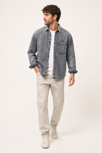 Chemise en jean vintage pour homme - Paolo