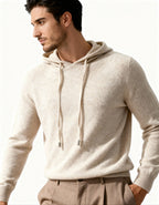 Sweat maille homme capuche réglable cordon confortable - Sébastien