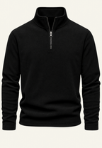 Sweat homme col montant demi-fermeture éclair sportif - Calder