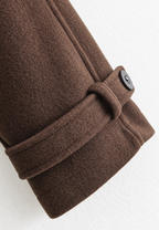 Trench mujer corto cinturón doble botonadura solapas otoño elegante - Élise