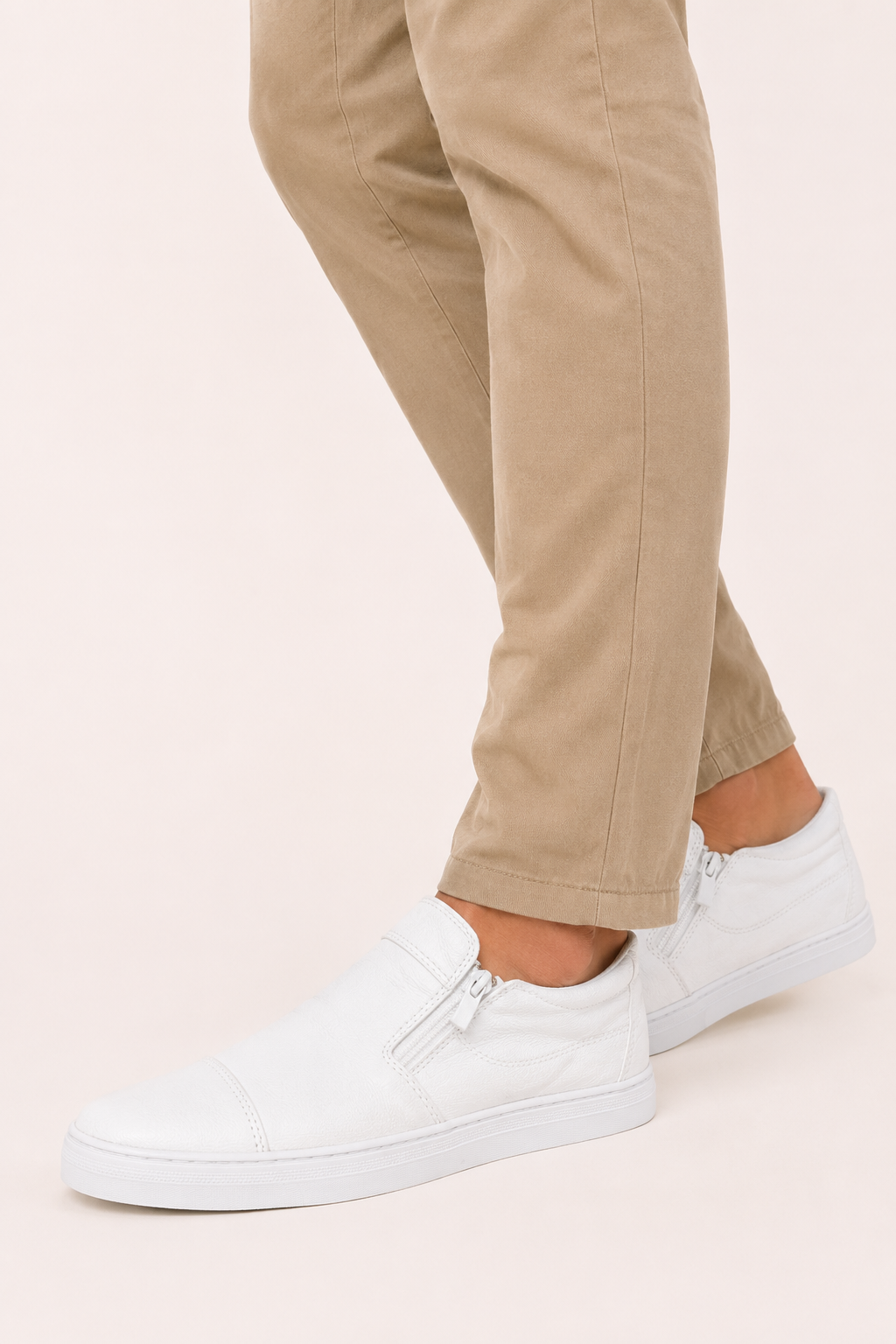 Chaussures homme décontractées fermeture éclair latérale confort - Nils
