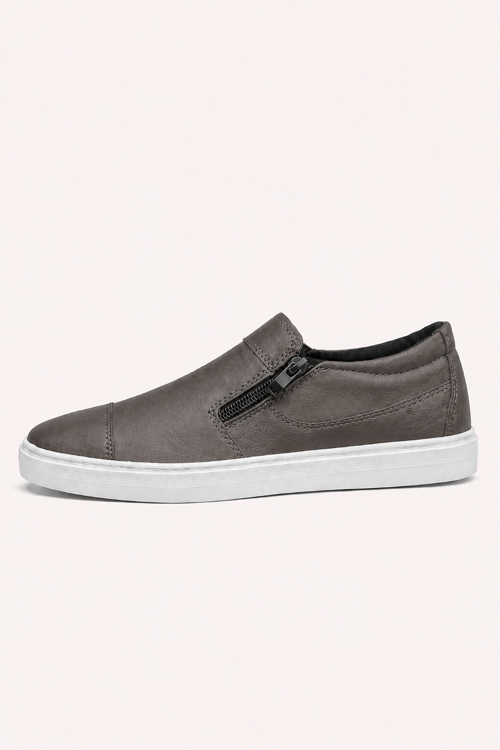 Chaussures homme décontractées fermeture éclair latérale confort - Nils
