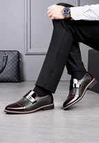 Monkstrap homme boucle latérale finition brillante habillé - Laurenz